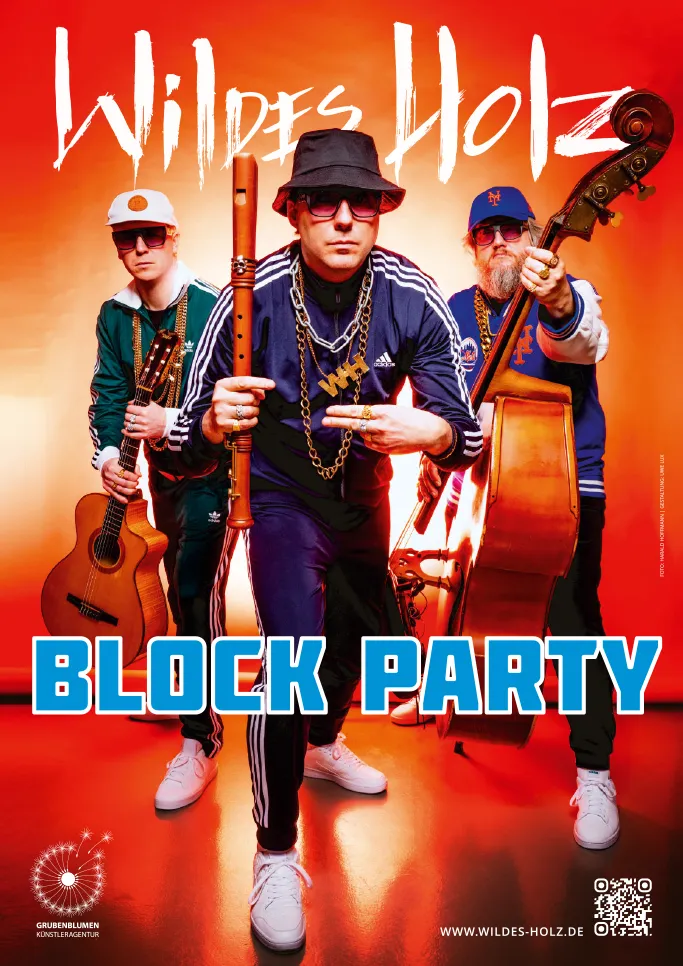 Wildes Holz - Block Party - Plakat